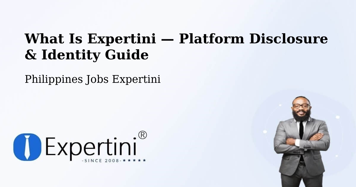 What Is Expertini — Platform Disclosure & Identity Guide – Laya